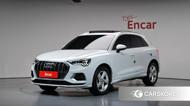 Audi Q3 (F3) 2020 Белый из Кореи