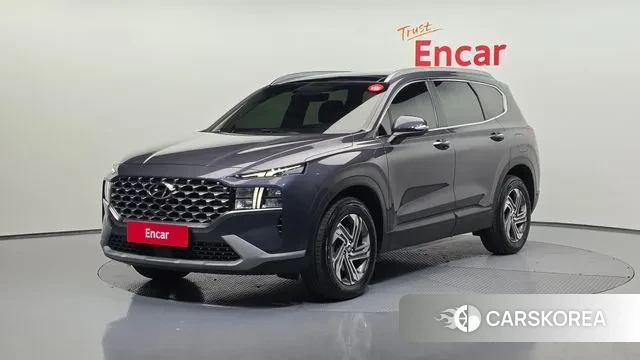 Hyundai The New Santa Fe 2022 Серый из Кореи