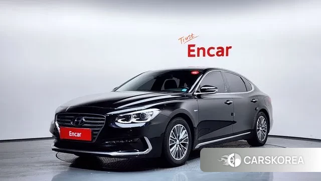 Hyundai Grandeur IG Hybrid 2018 Черный из Кореи