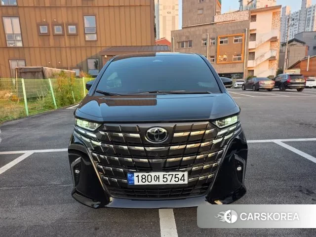 Toyota Alphard 4th Generation 2024 Черный из Кореи