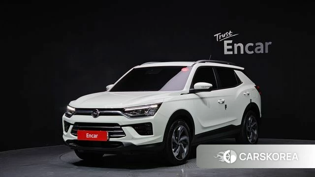 Ssangyong Beautiful Korando 2020 Белый из Кореи