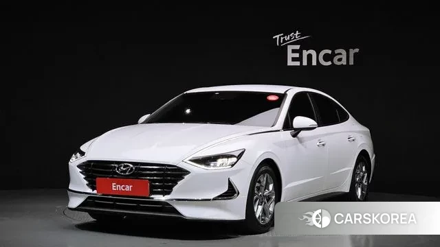 Hyundai Sonata (DN8) 2019 Белый из Кореи