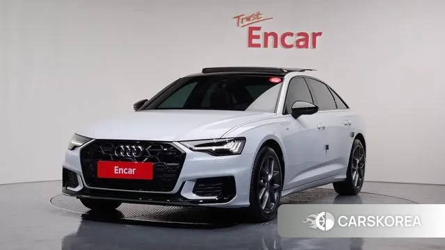 Audi A6 (C8) 2025 Белый из Кореи