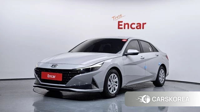 Hyundai Avante (CN7) 2022 Серебристо-серый из Кореи
