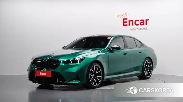 BMW M5 (G90) 2025 Зеленый из Кореи