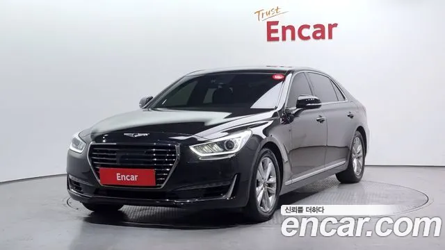 Genesis EQ900 2018 Черный из Кореи