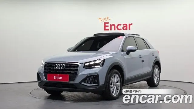 Audi Q2 2023 Светло-серебряный цвет из Кореи
