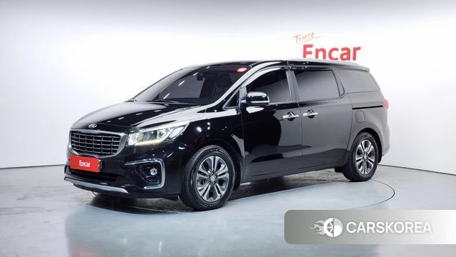 Kia The New Carnival 2018 Черный из Кореи