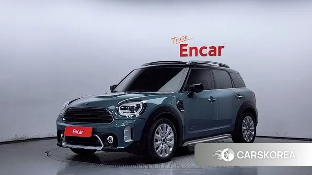 Mini Cooper D Countryman 2020 Небесно-голубой из Кореи