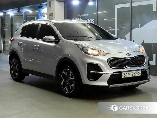 Kia Sportage 4th Generation 2019 Серебряный из Кореи