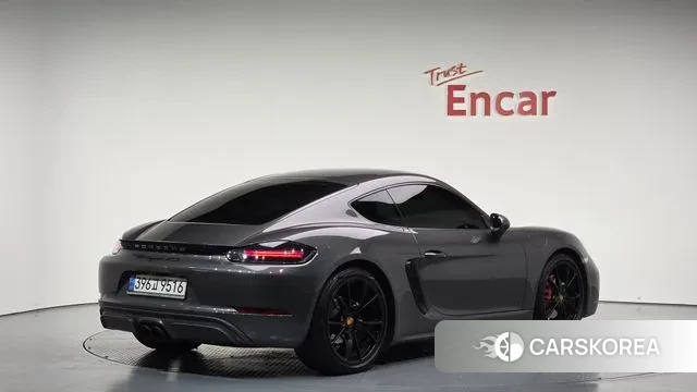 Porsche 718 Cayman 2019 Серый из Кореи