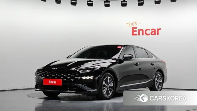 Kia K8 Hybrid 2022 Черный из Кореи