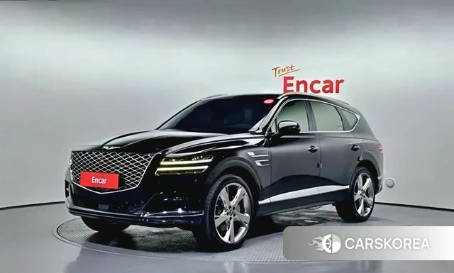 Genesis GV80 2022 Черный из Кореи