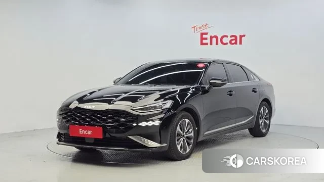 Kia K8 Hybrid 2021 Черный из Кореи