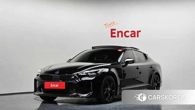 Kia Stinger 2018 Черный из Кореи