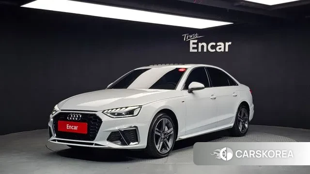 Audi A4 (B9) 2021 Белый из Кореи