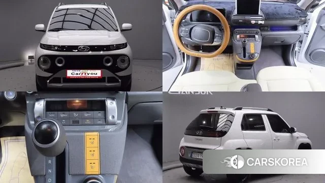 Hyundai Casper 2024 Белый из Кореи