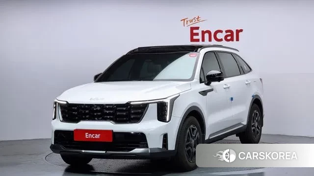 Kia The New Sorento 4th Generation 2023 Белый из Кореи