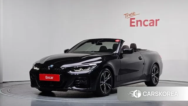 BMW 4 Series (G22) 2021 Черный из Кореи