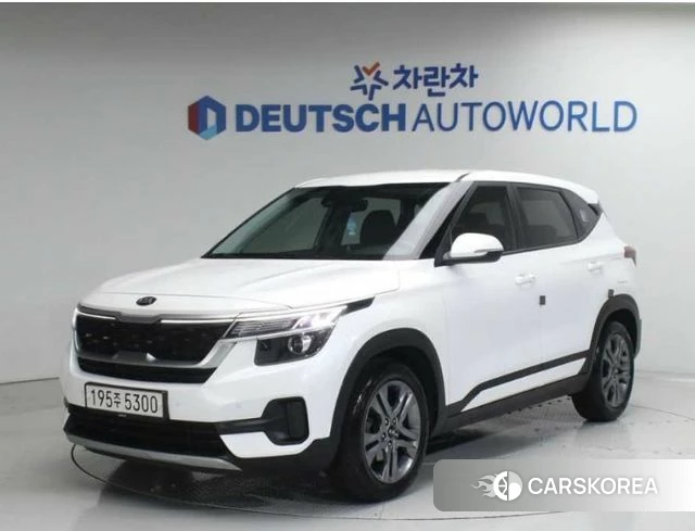 Kia Seltos 2021 Белый из Кореи
