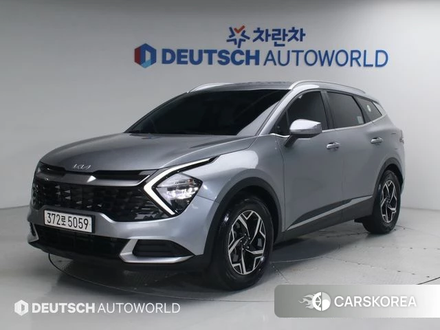 Kia Sportage 5th Generation 2021 Серебристо-серый из Кореи