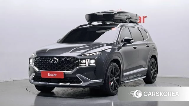 Hyundai The New Santa Fe 2021 Серый из Кореи