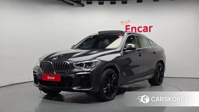 BMW X6 (G06) 2022 Серый из Кореи