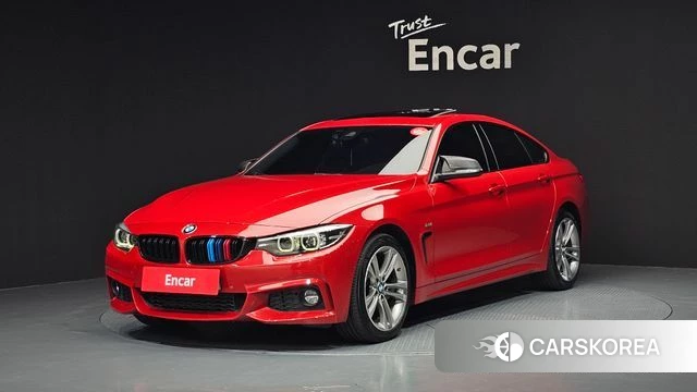 BMW 4 Series (F32) 2018 Красный из Кореи