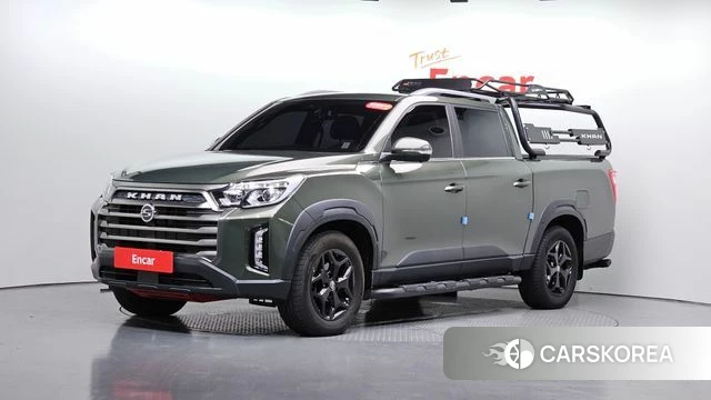 Ssangyong The New Rexton Sports Cannes 2022 Темно-зеленый из Кореи