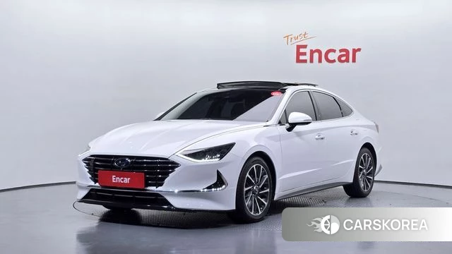 Hyundai Sonata (DN8) 2019 Белый из Кореи