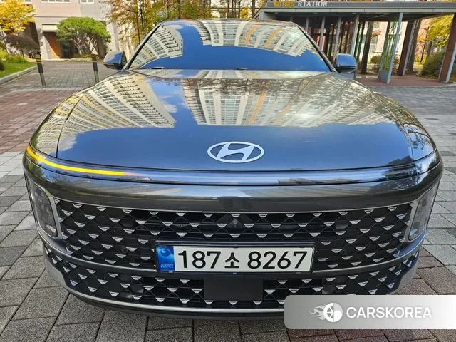 Hyundai Grandeur (GN7) 2023 Серый из Кореи