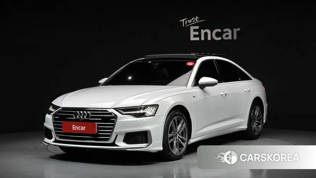 Audi A6 (C8) 2023 Белый из Кореи