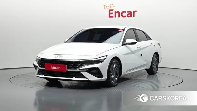 Hyundai The New Avante (CN7) 2023 Белый из Кореи
