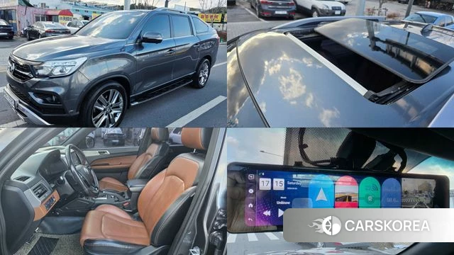 Ssangyong Rexton Sports 2018 Серый из Кореи