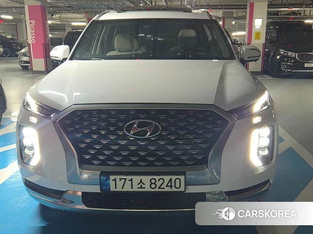 Hyundai Palisade 2021 Белый из Кореи