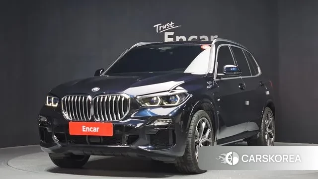 BMW X5 (G05) 2021 Черный из Кореи