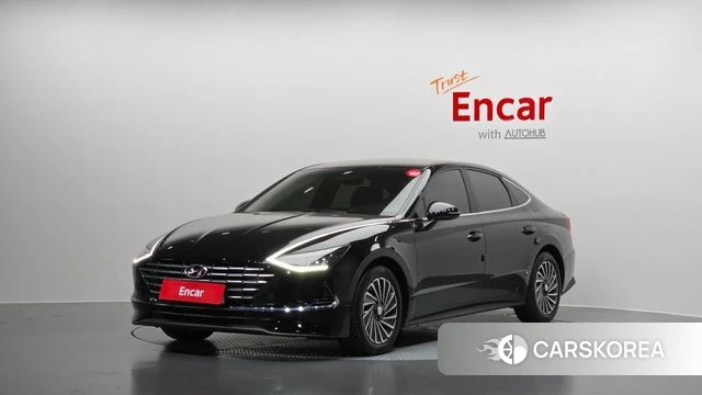 Hyundai Sonata Hybrid (DN8) 2022 Черный из Кореи