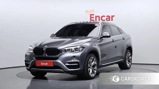 BMW X6 (F16) 2018 Серый из Кореи