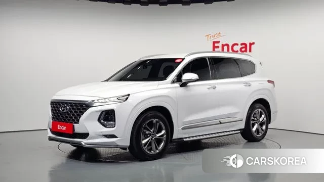 Hyundai Santa Fe TM 2019 Белый из Кореи