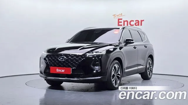 Hyundai Santa Fe TM 2018 Черный из Кореи