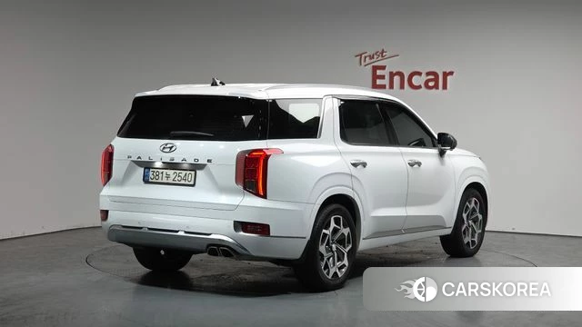 Hyundai Palisade 2022 Белый из Кореи