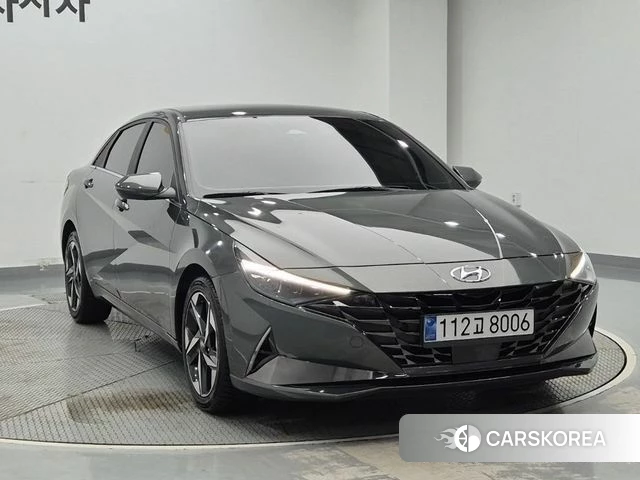 Hyundai Avante (CN7) 2021 Серый из Кореи