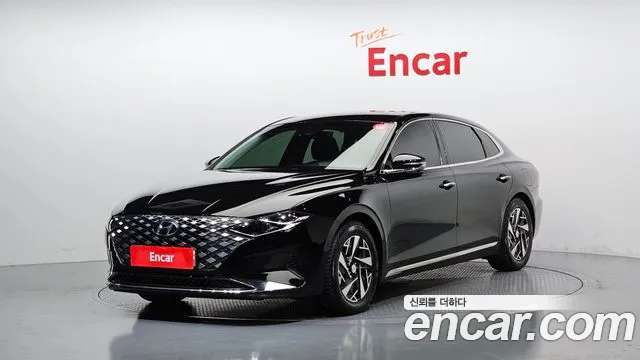 Hyundai The New Grandeur IG Hybrid 2022 Черный из Кореи