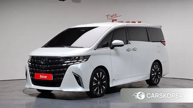 Toyota Alphard 4th Generation 2024 Белый из Кореи