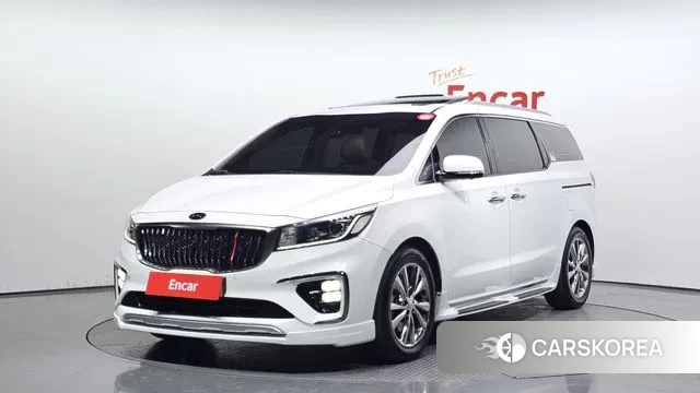 Kia The New Carnival 2018 Белый из Кореи
