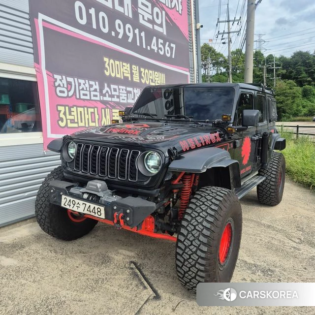 Jeep Wrangler (JL) 2024 Черный из Кореи