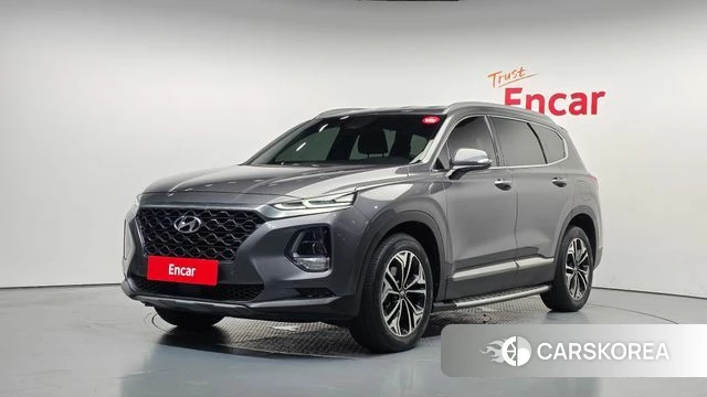 Hyundai Santa Fe TM 2018 Серый из Кореи