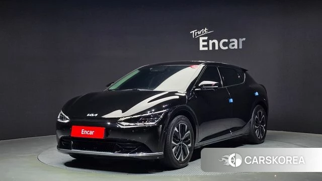 Kia EV6 2023 Черный из Кореи