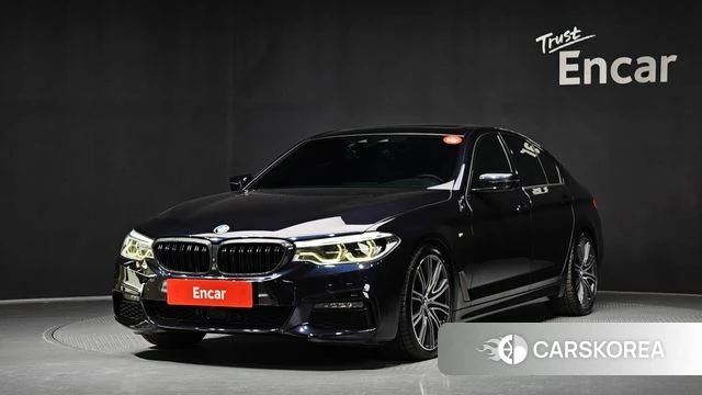 BMW 5 Series (G30) 2019 Черный из Кореи
