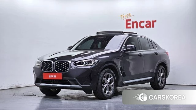BMW X4 (G02) 2023 Серый из Кореи
